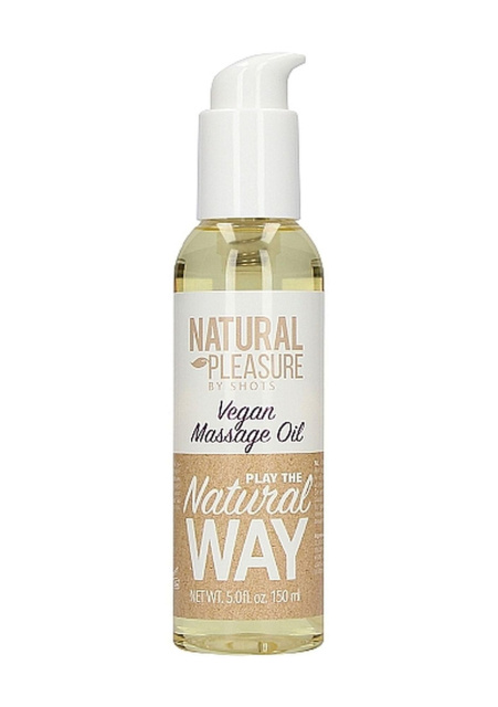 Natural Pleasure Vegan Oil - Olejek do masażu, 150 ml