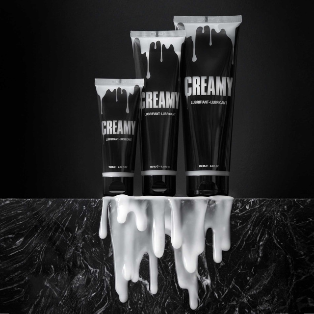 Creamy Creamy Cum - Lubrykant na bazie hybrydowej, 150 ml