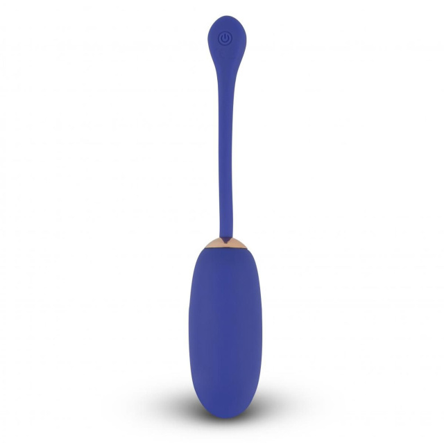 Teazers Egg with Remote - Wibrujące jajko, Niebieski, 18.5 cm