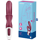 Вибратор-кролик Satisfyer Love Me, 22 см (бордовый)