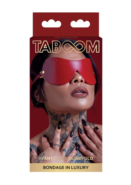 Taboom - Maska na oczy, Czerwony
