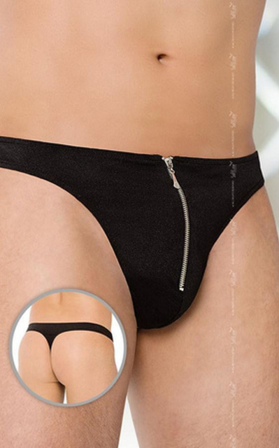 Стрінги чоловічі SoftLine Thongs 4501, XL (чорний)