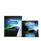 Презервативы Pasante Glow, 3 шт
