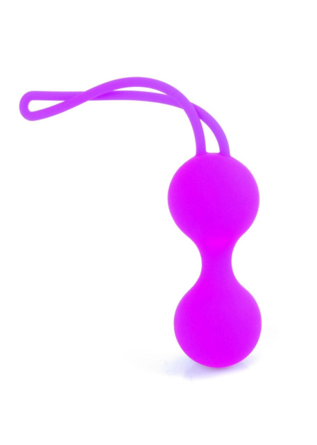 Набір вагінальних кульок Boss Series Silicone Kegal Balls, 3 шт (фіолетовий)