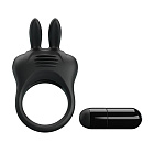 Эрекционное кольцо Pretty Love Davion Penis Ring, 7,4 см (черный)