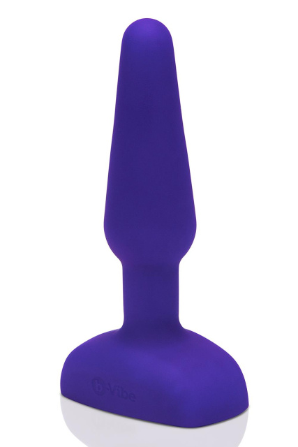 B-Vibe Trio Plug - Korek analny, Fioletowy, 13.5 cm