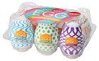 Набор мастурбаторов Tenga Egg Wonder Pack, 6 шт (белый)