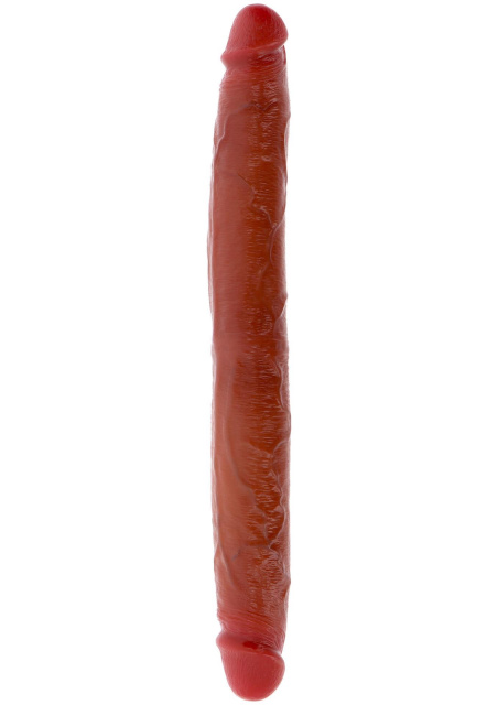 Фаллоимитатор Get Real Foreskin D-Dong, 35 см (коричневый)