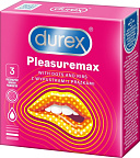 Durex Pleasuremax - Prezerwatywy, Przezroczysty, 19.5 cm