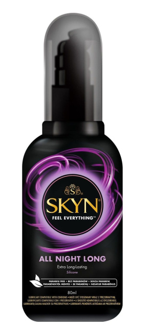 SKYN All Night Long - Lubrykant na bazie silikonu, 80 ml