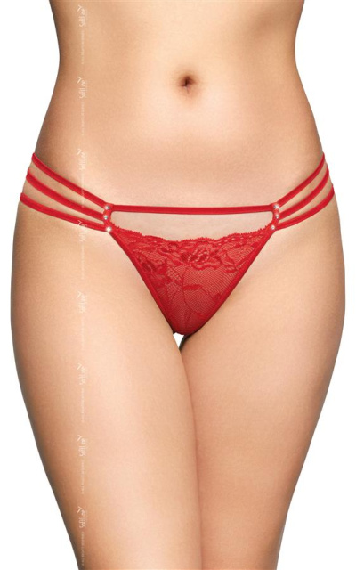 Трусики-стрінги SoftLine G-String 2493, S/M (червоний)