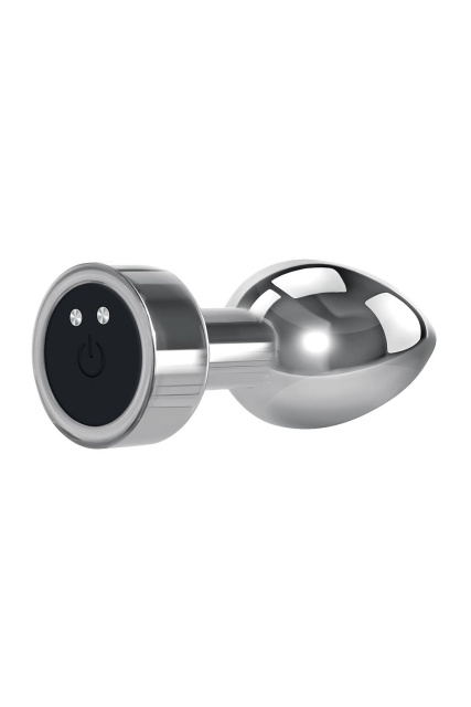Korek analny Wtyczka metalowa Gender X Rockin, 9,2 cm (srebrna)