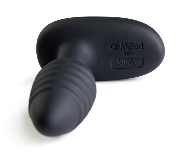 Анальна пробка Kiiroo OhMiBod Lumen, 10,1 см (чорний)