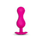 Вагинальные шарики Gvibe Gballs 3 App, 8 см (розовый)