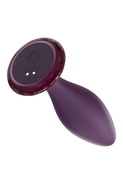 Dreamtoys Glam Strong Anal Vibe - Korek analny, Fioletowy, 12.8 cm