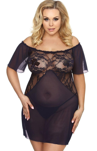 Сексуальний комплект Anais Venea, 3XL/4XL (синій)