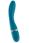 Вибратор Liebe Pleasure Toys Bend It, 20 см (синий)