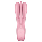 Вібратор для клітора Satisfyer Threesome 1, 14 см (рожевий)
