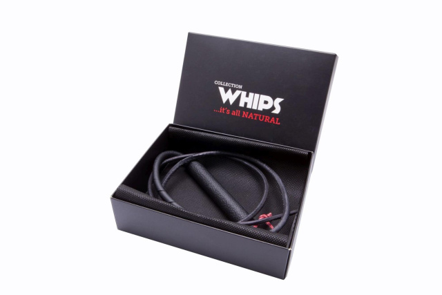 Плеть Whips Collections Bat кожаная, 140 см (черный)