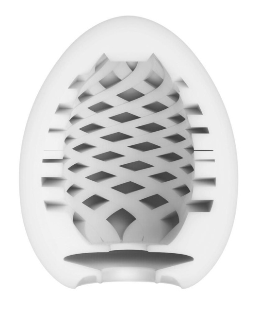 Мастурбатор яйце Tenga Egg Wonder Mesh (білий)