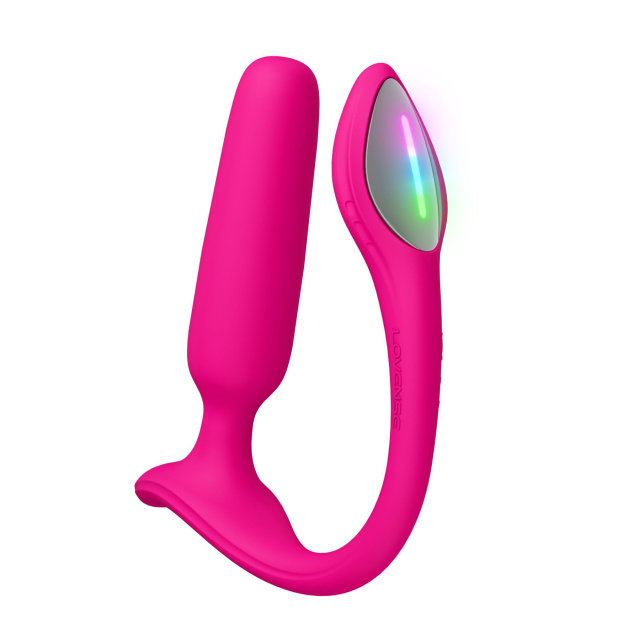 Lovense Lush Anal - Korek analny, Różowy, 9.8 cm