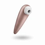Satisfyer Number One - Bezdotykowy stymulator łechtaczki, Złoto, 14 cm