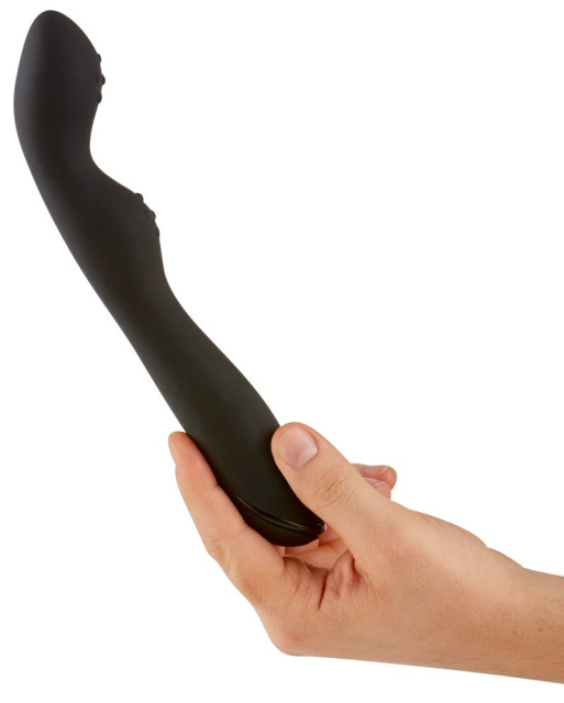 Rebel Rebel Men's Gear - Wibrator, Czarny, 23.5 cm