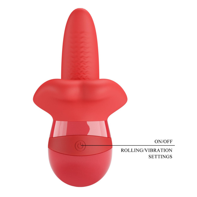 Вібратор Pretty Love Obelia, 13.8 см (червоний)