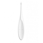 Вібратор для клітора Satisfyer Twirling Fun, 17.5 см (білий)