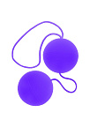 Вагінальні кульки ToyJoy Funky Love Balls, 2 шт (фіолетовий)