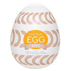 Мастурбатор яйце Tenga Egg Wonder Ring (білий)