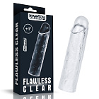 Насадка на пеніс LoveToy Add 1 Flawless, 15,5 см (прозорий)