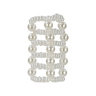 Насадка на пеніс CalExotics Basic Essentials Pearl Stroker Beads, 7 см (білий)