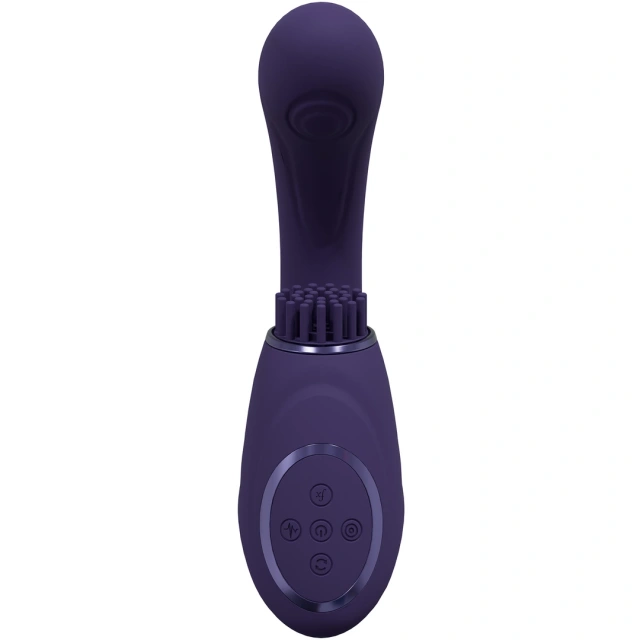 Vive Gen - Wibrator, Fioletowy, 15.2 cm