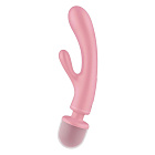 Wibrator Satisfyer Triple Lover, 24 cm (różowy)
