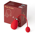 Виброяйцо Magic Motion Sundae, 19 см (красный)