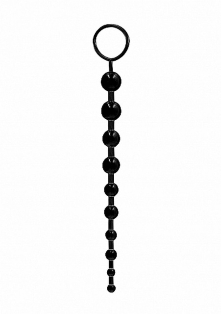 Анальная цепочка GC Anal Chain, 28 см (черный)