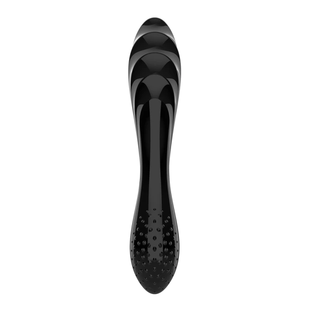 Фаллоимитатор Satisfyer Dazzling Crystal 1, 18.4 см (черный)