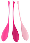 Вагинальные шарики Sweet Smile 3 Kegel Training Balls, 3 шт (мульти)