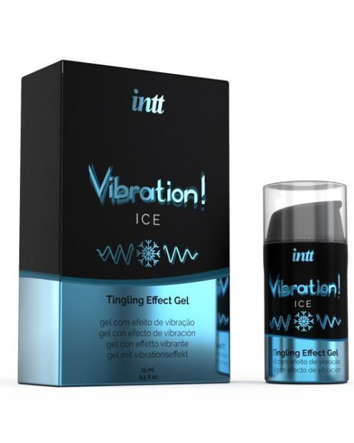 Рідкий вібратор Intt Vibration Ice м'ята, 15 мл