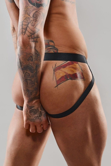 Трусы Regnes Fetish Planet  Jockstraps, L (красный-черный)