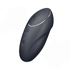 Вібратор для клітора Satisfyer Tap & Climax 1, 11 см (чорний)