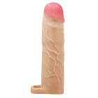 Насадка на пенис Pretty Love Gerd Flesh 3'', 19,5 см (телесный)