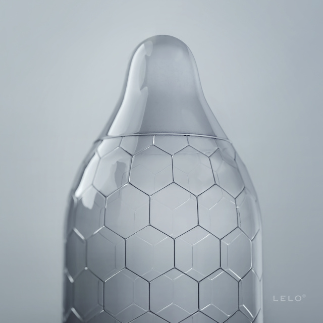 Lelo Hex Original - Prezerwatywy, Przezroczysty, 18 cm