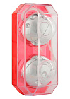 Вагінальні кульки Seven Creations Plastic Balls, 13 см (сріблястий)