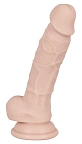 Фаллоимитатор You2Toys Silicone Dildo Size M, 18 см (телесный)