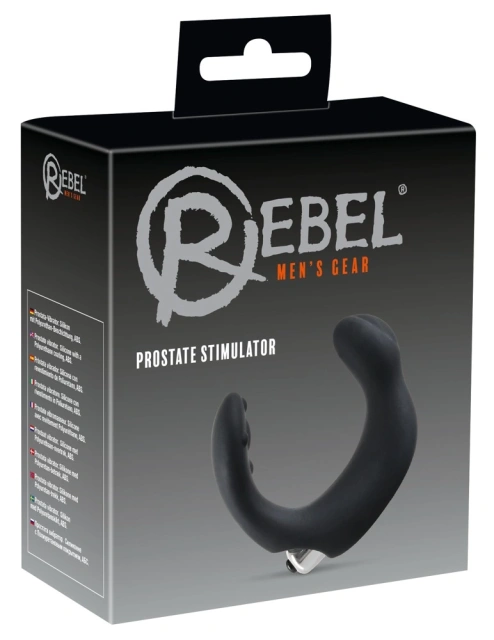 Стимулятор простати Rebel Prostate Stimulator, 26 см (чорний)