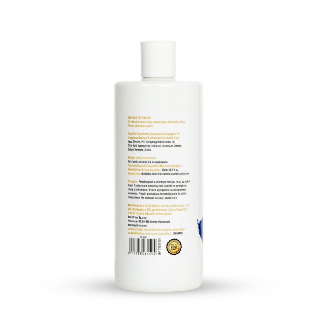 MyLove Anal Back Side Comfort - Lubrykant analny, 500 ml