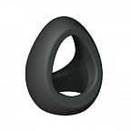 Love to Love Flux Ring - Podwójny pierścień erekcyjnyDorcel, Czarny, 4, 5 cm