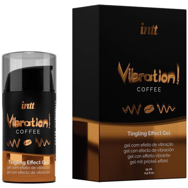 Рідкий вібратор Intt Vibration Coffee, 15 мл